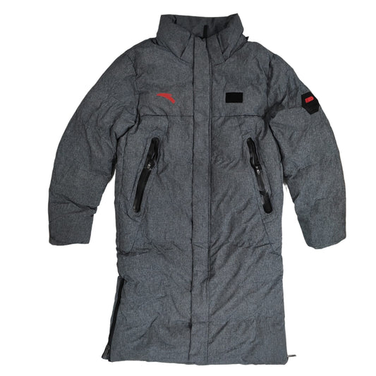 Men's Long Jacket - Dark Grey (XL)