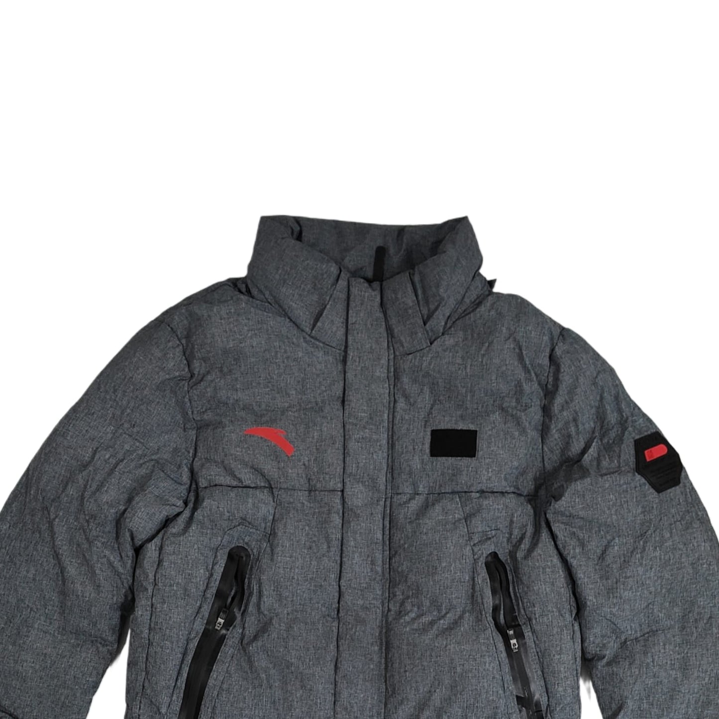 Men's Long Jacket - Dark Grey (XL)