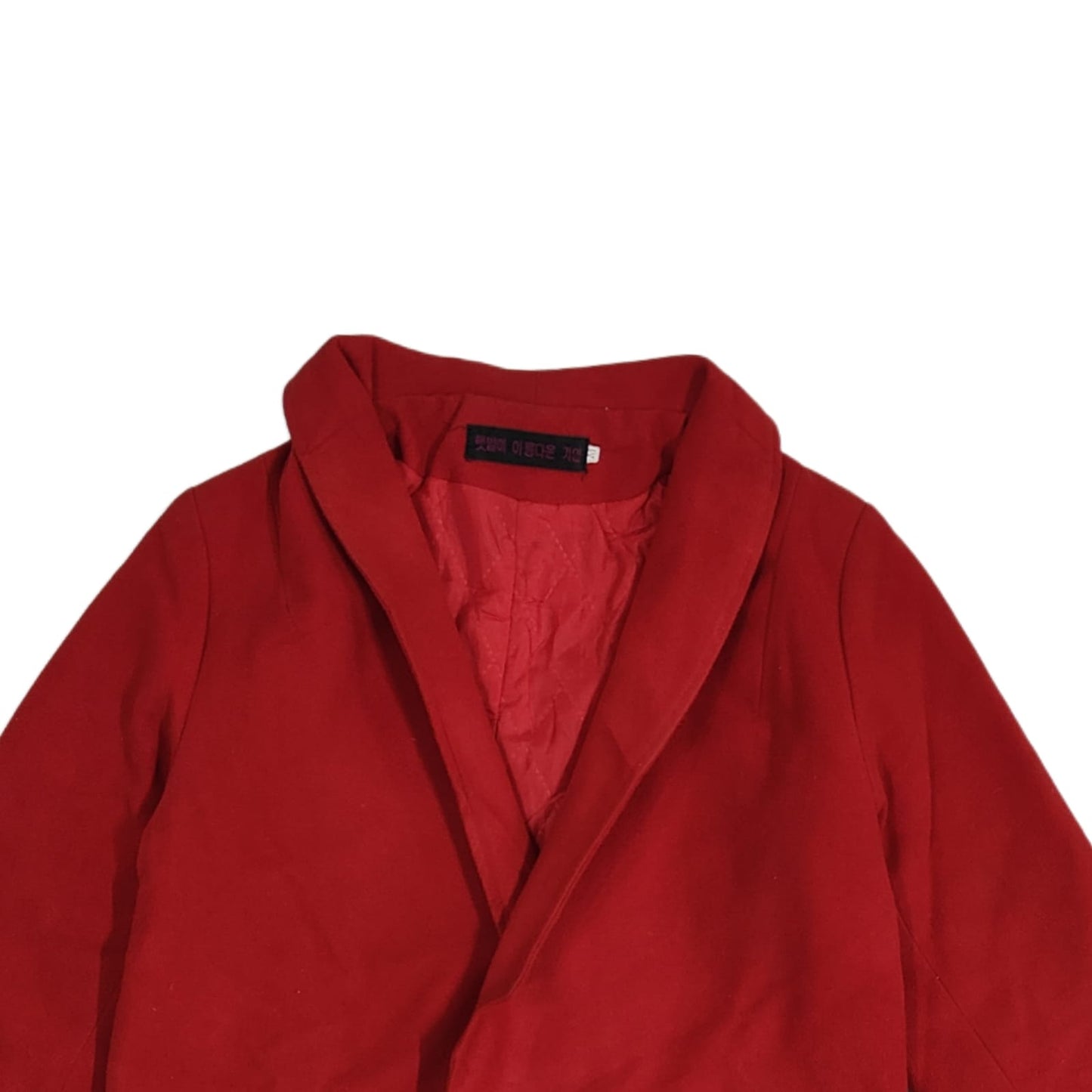 Women's Longcoat - Red (M)