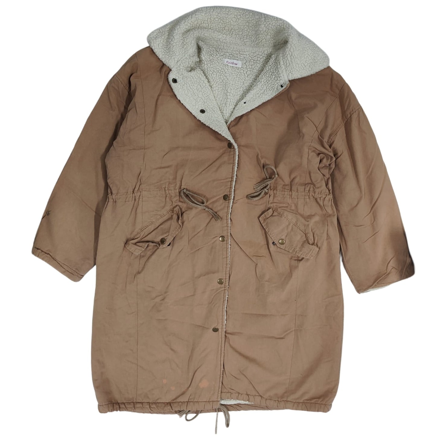 Women's Longcoat - Brown(4XL)