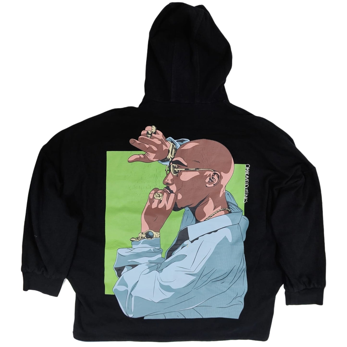 Men's Hooded Jacket - Black(5XL)