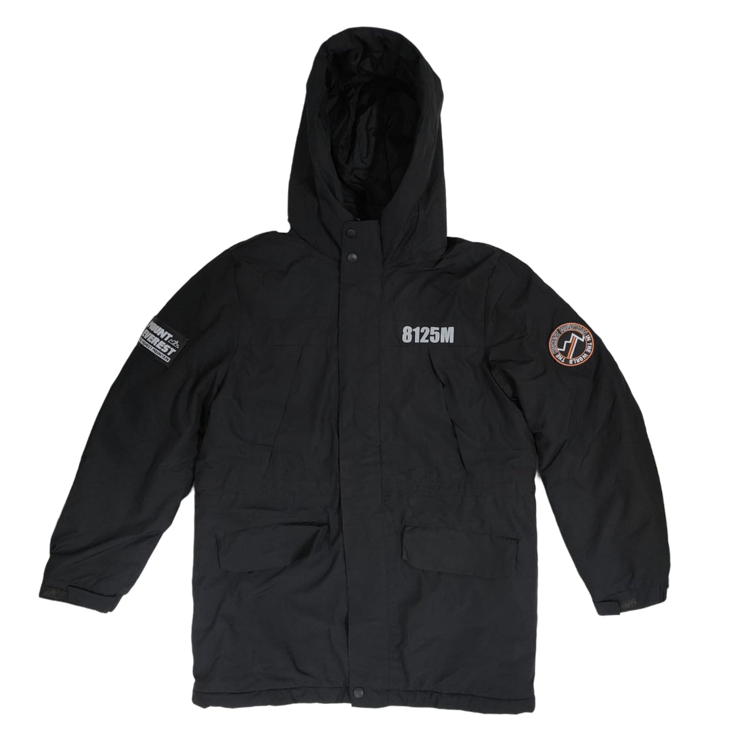 Men's Hooded Jacket - Black(XL)