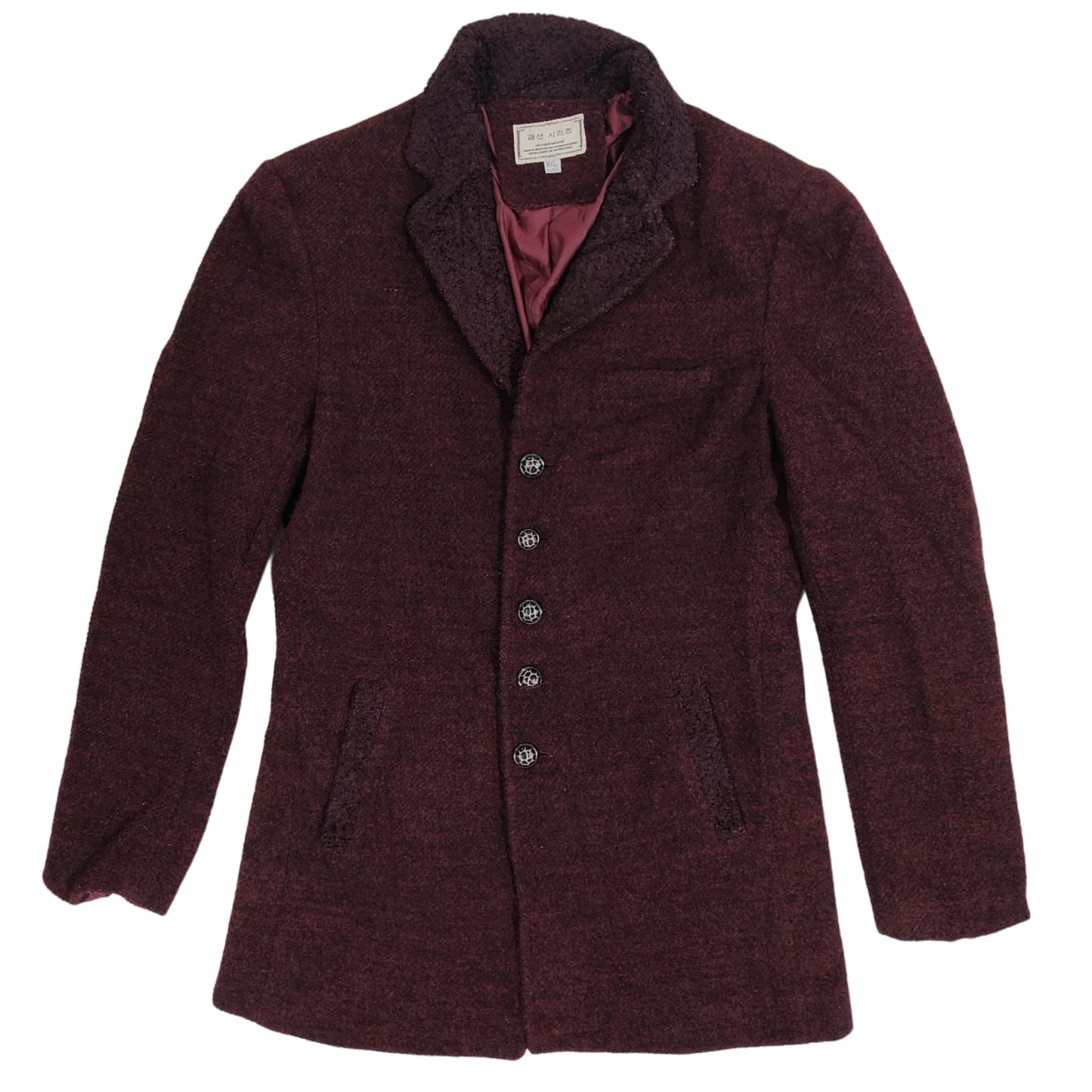 Men’s Coat - Maroon (M)