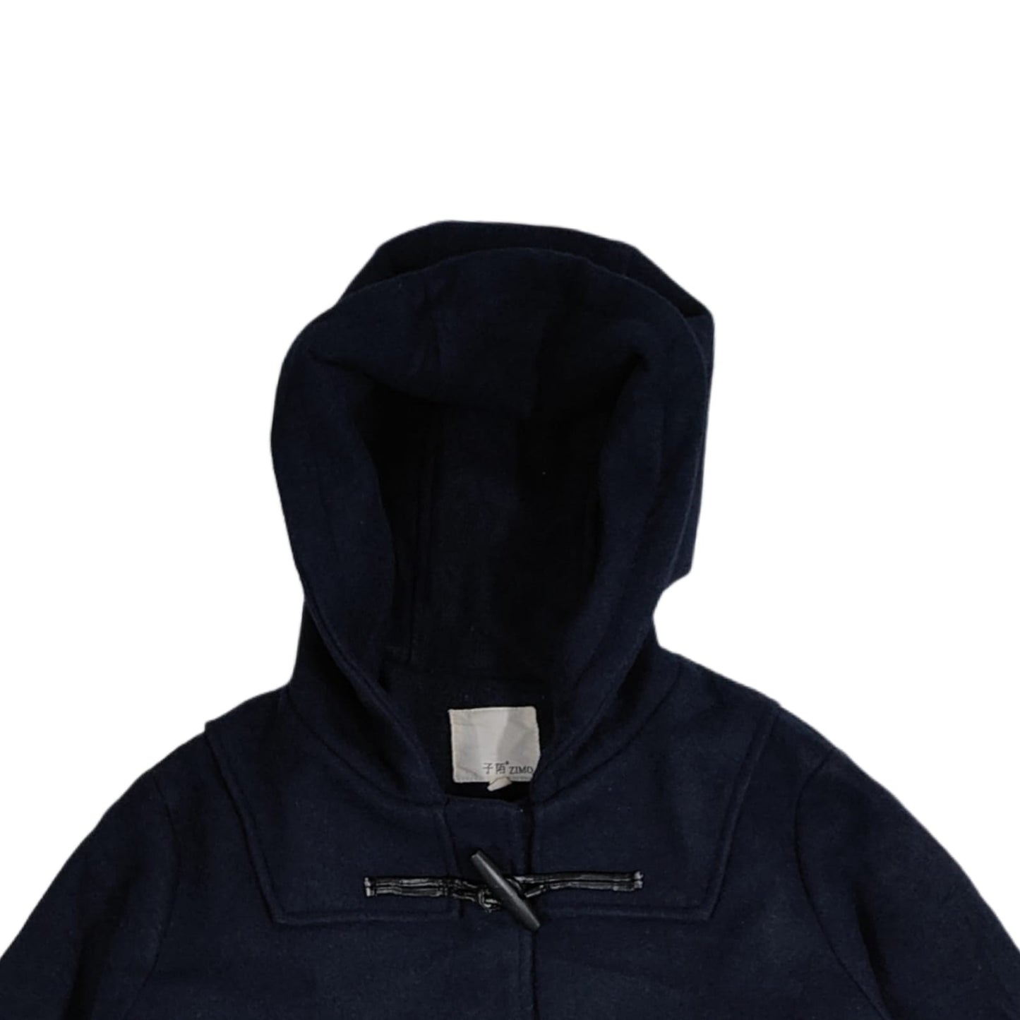 Women’s Hooded Coat - Navy Blue (M)
