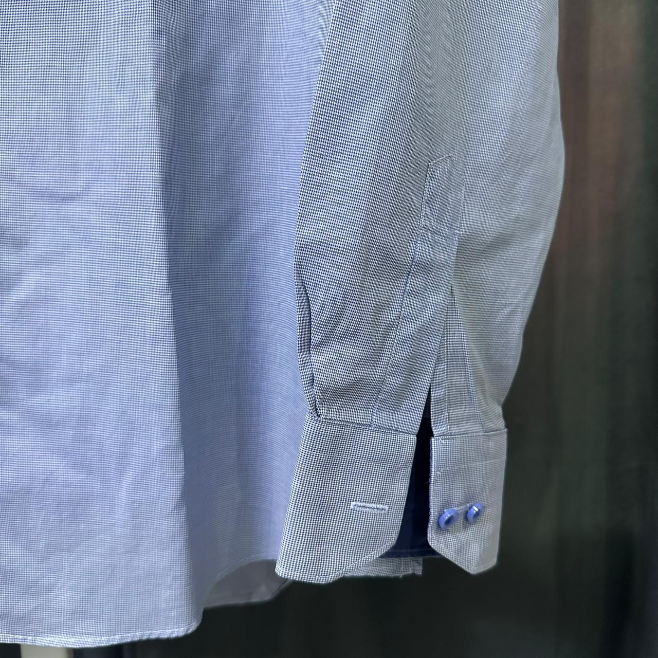 Men’s Oversized Korean Shirt - Blue (M)