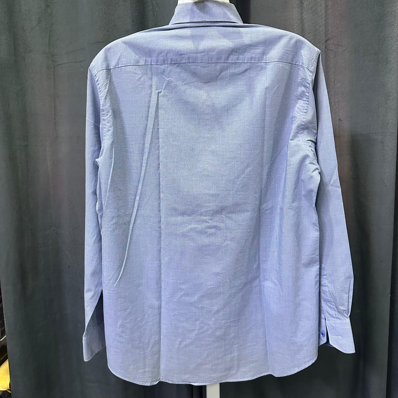 Men’s Oversized Korean Shirt - Blue (M)