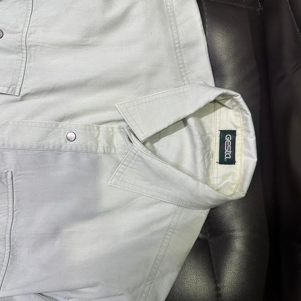 Gesta Men’s Shirt - Greyish White (XL)