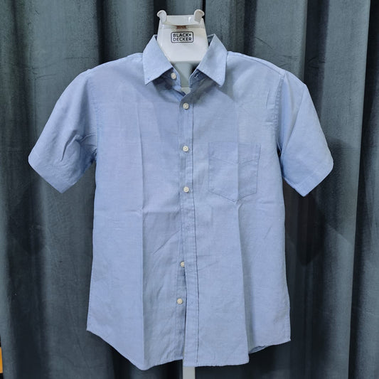 First Down USA Men’s Shirt- Sky Blue (L)