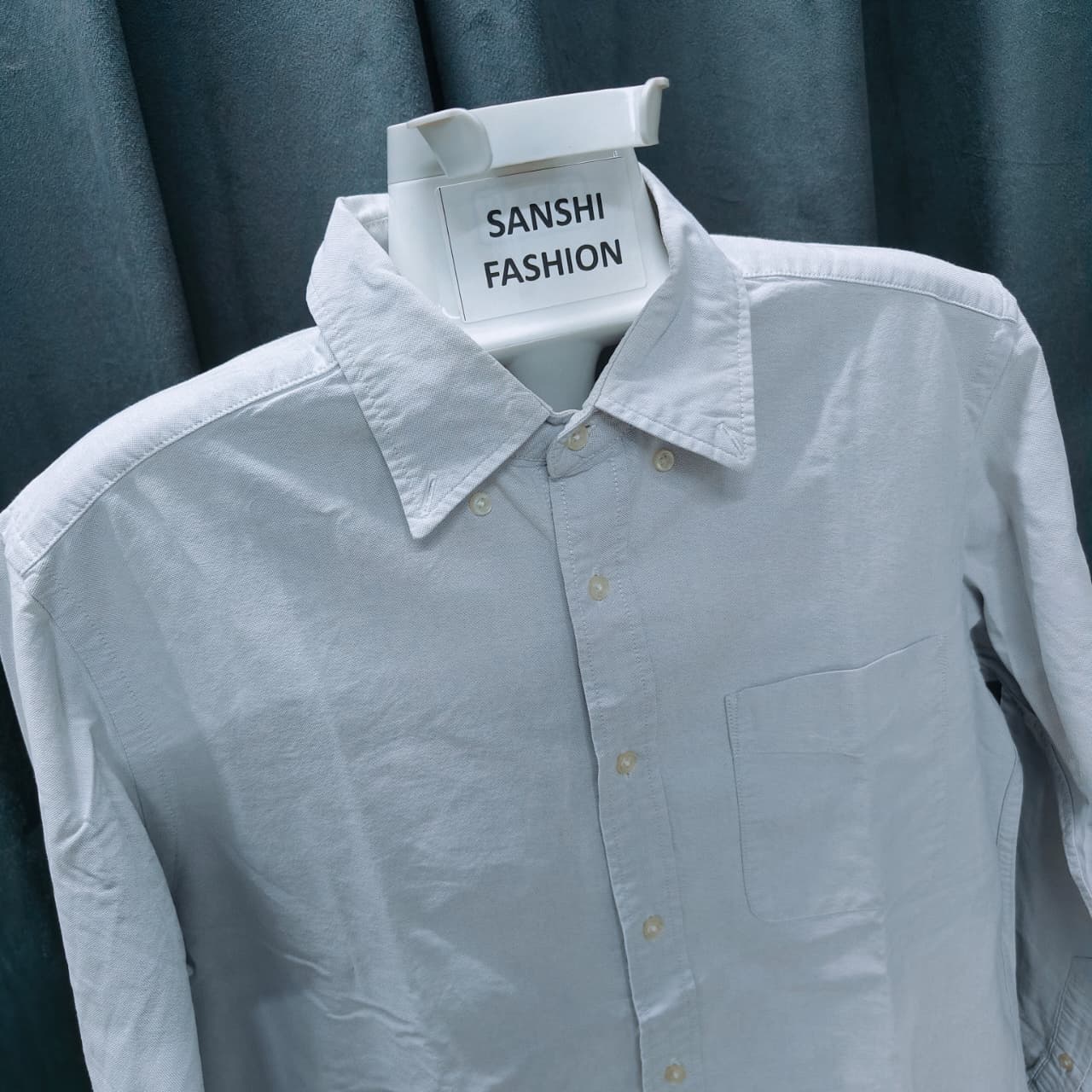 UNIQLO Men’s Shirt - Light Grey(L)