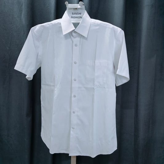 Lancetti Milano Men’s Vintage Shirt - White( XL)