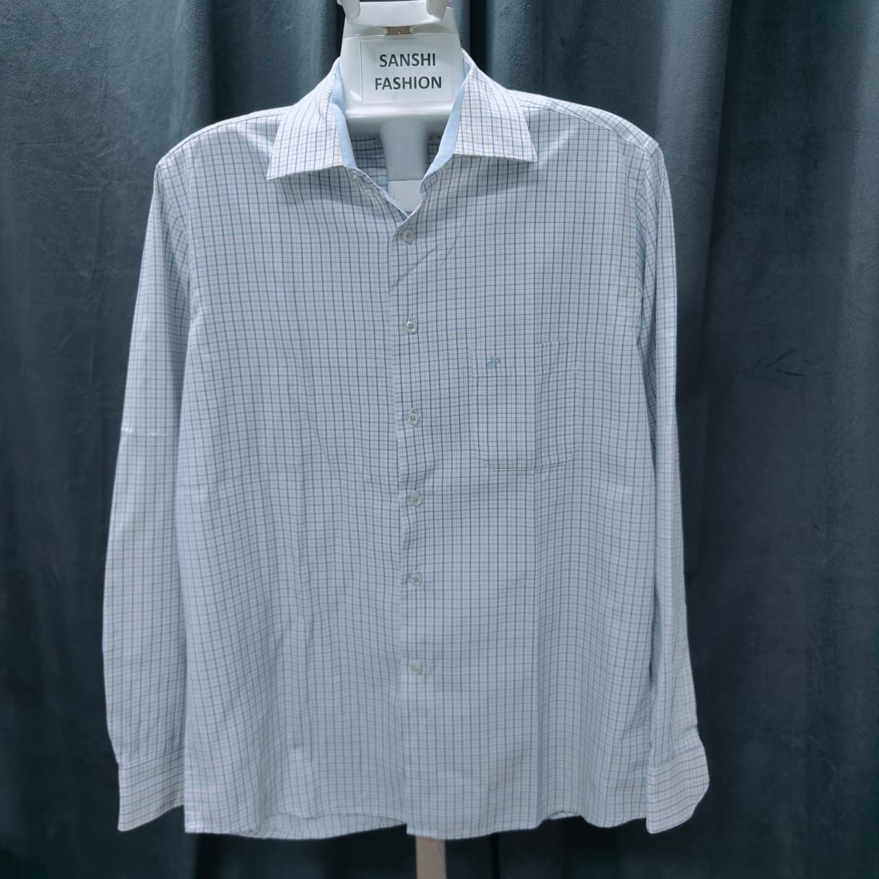 Jean Pierre Men's Shirt - Sky Blue (L)