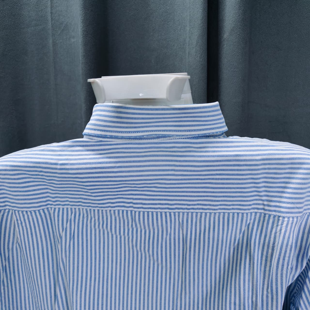 Andrew James Men's Shirt-  Sky Blue STRIPE (3XL)