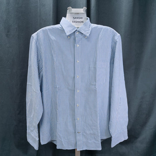 Andrew James Men's Shirt-  Sky Blue STRIPE (3XL)