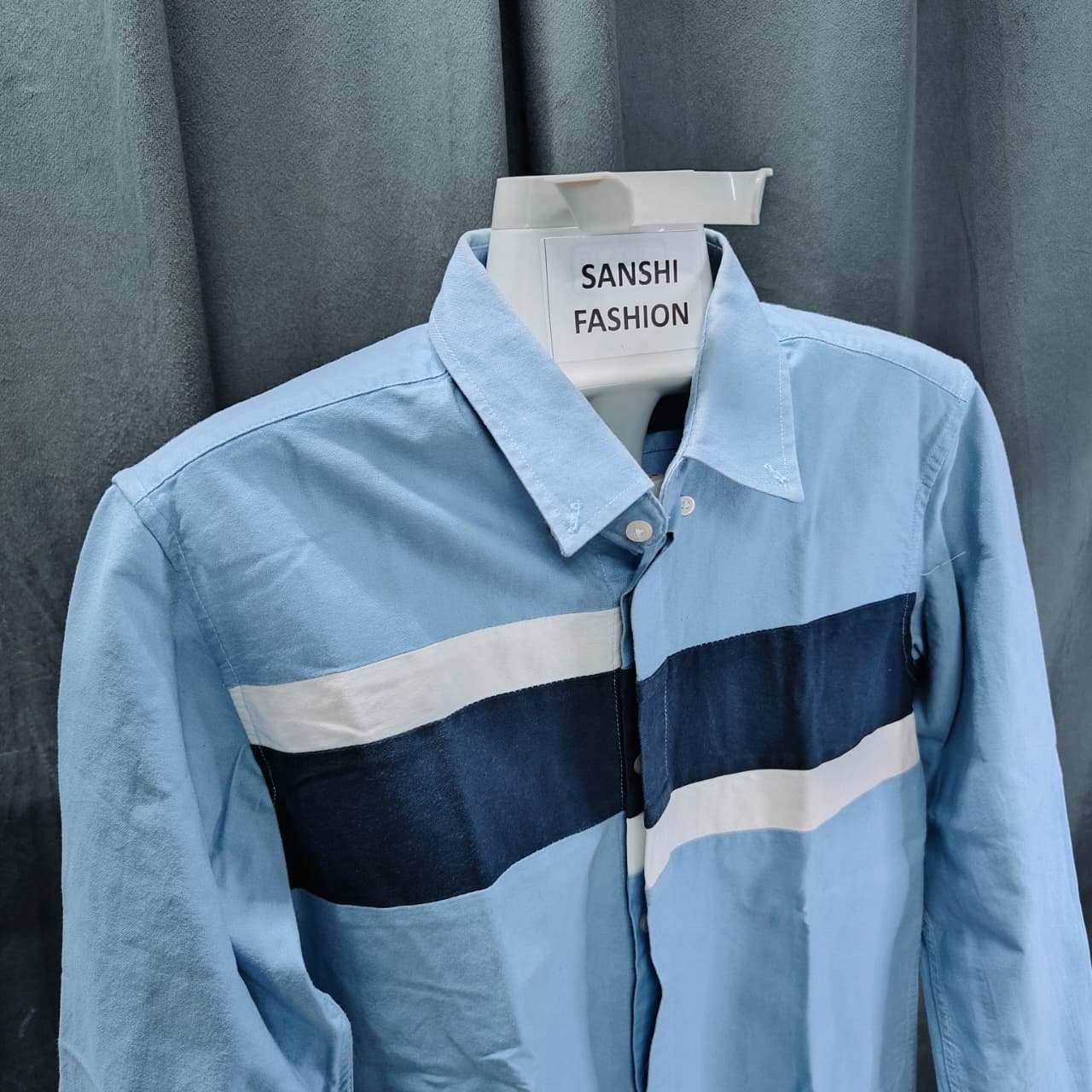 Perry Ellis Men's Shirt- Sky Blue(S)