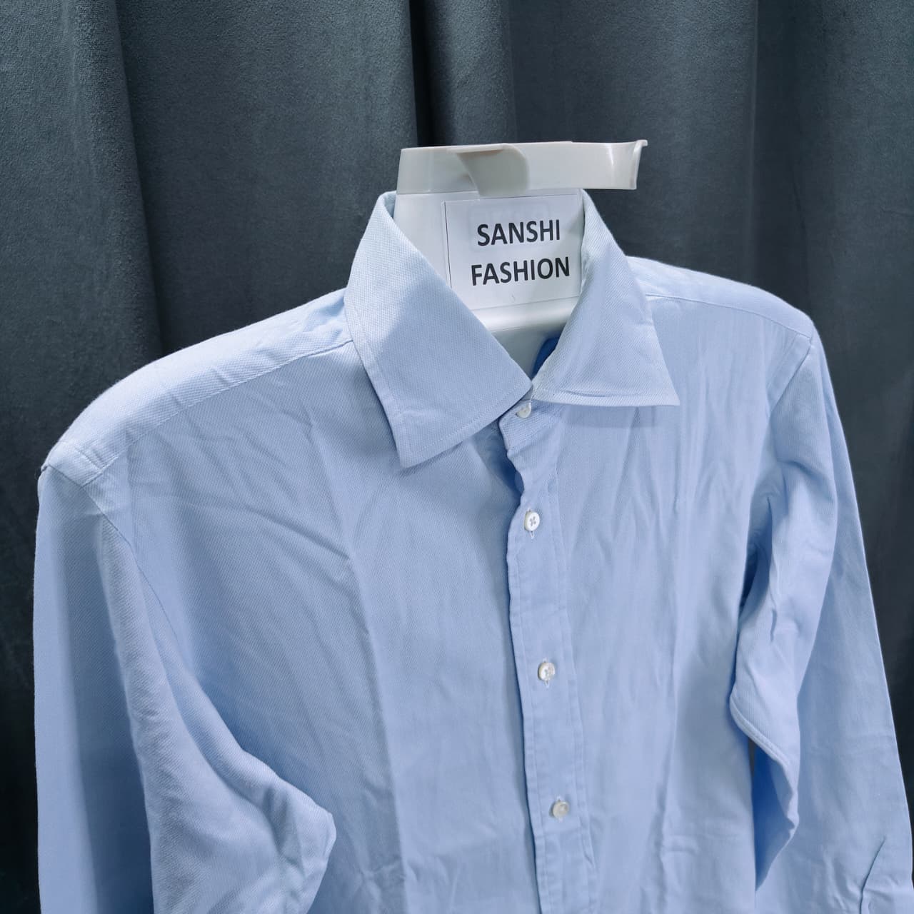 Men's Shirt- Sky Blue(L)