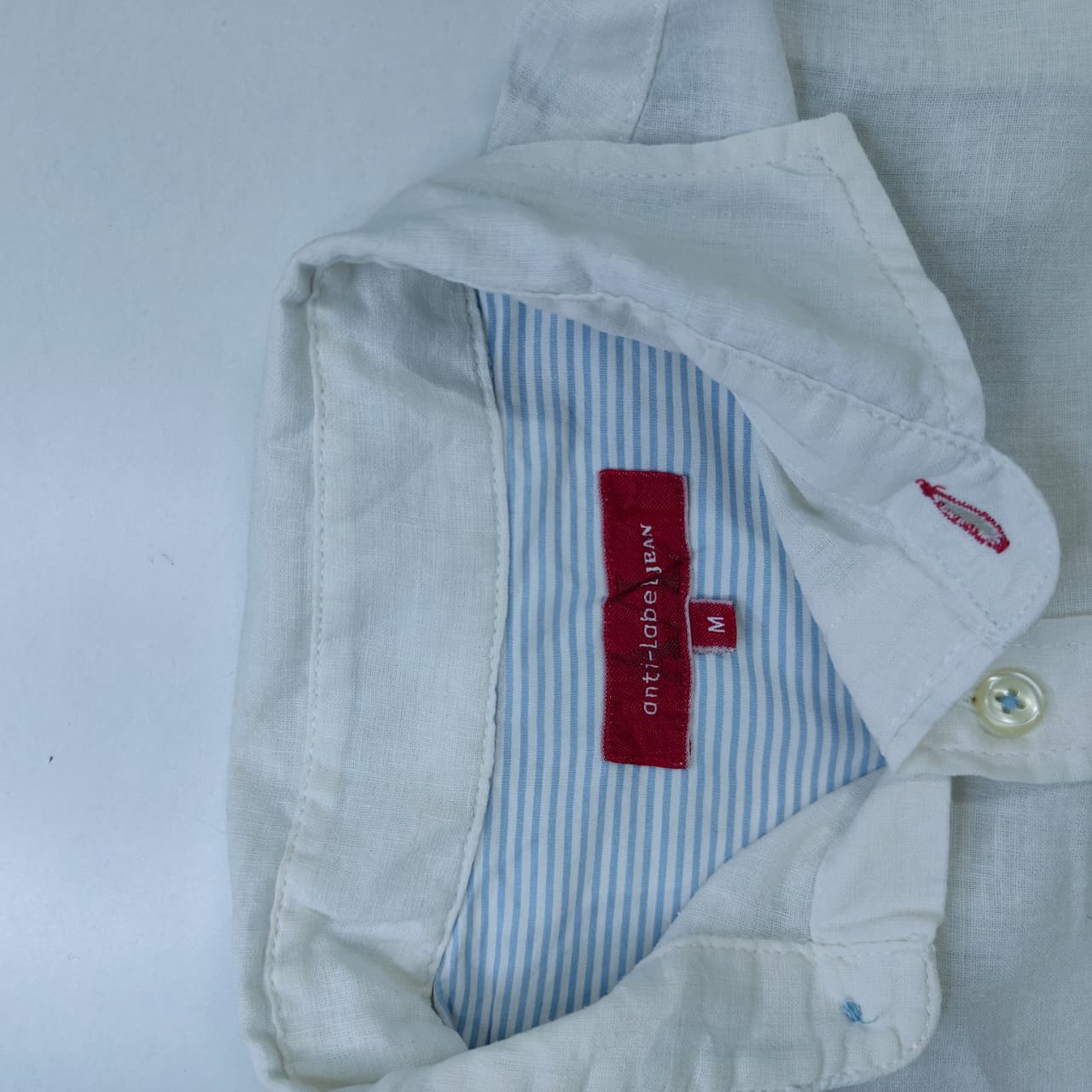 Anti-Label Jean Men's Shirt- White(S)