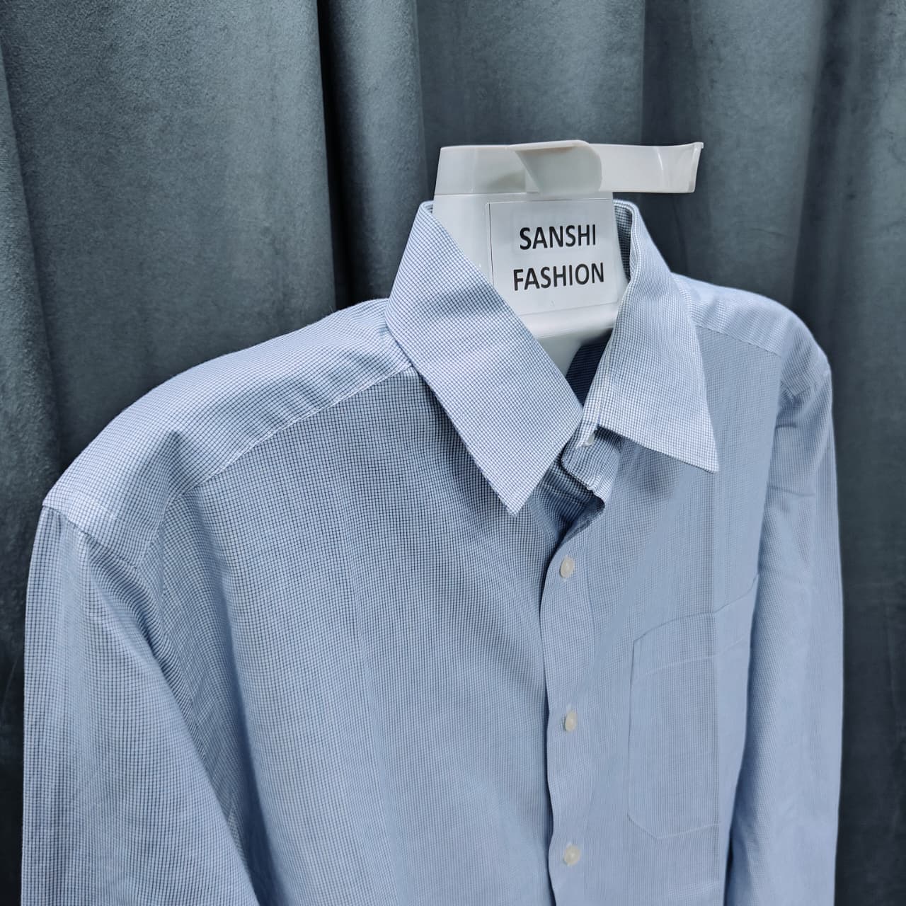 Canda Men's Shirt- Sky Blue(XXL)