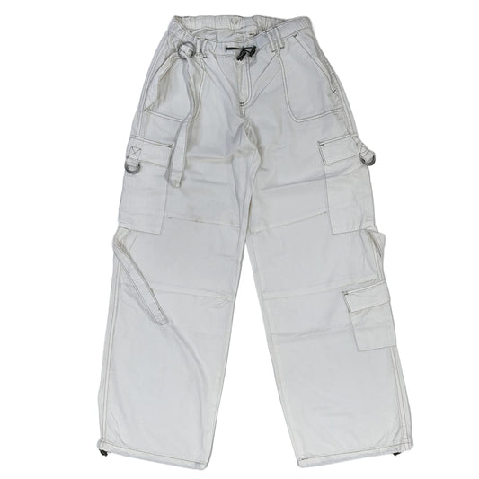 Women’s Baggy Cargo Pants - White (2XS)