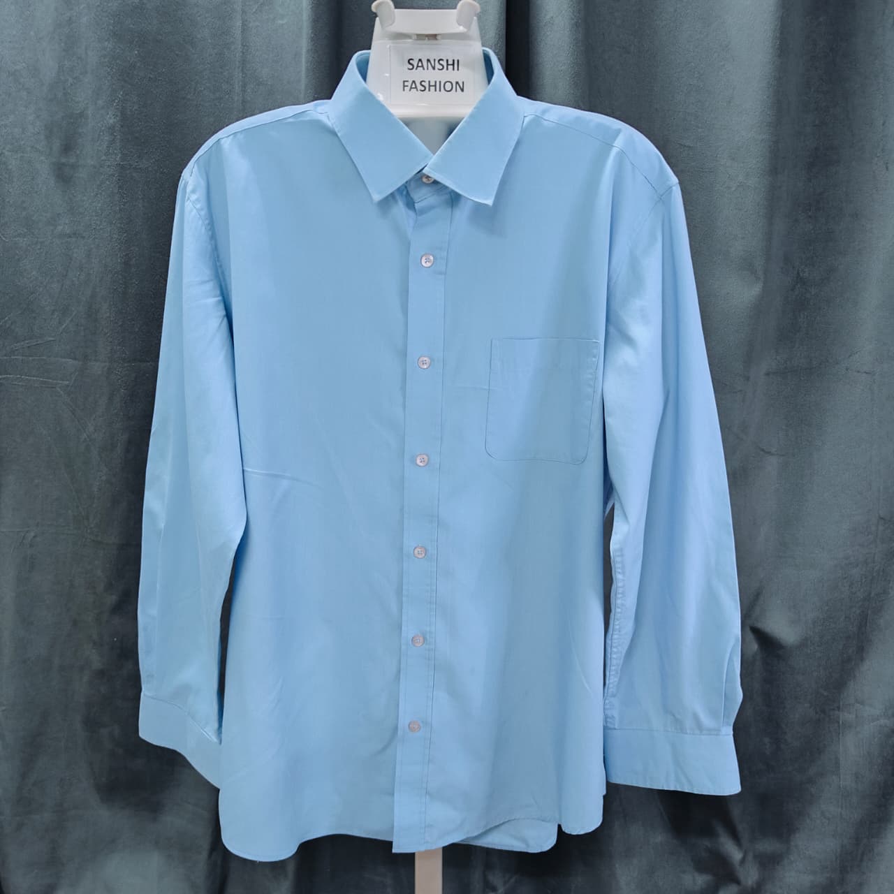 Florence & Fred Men's Shirt-  Sky Blue(3XL)
