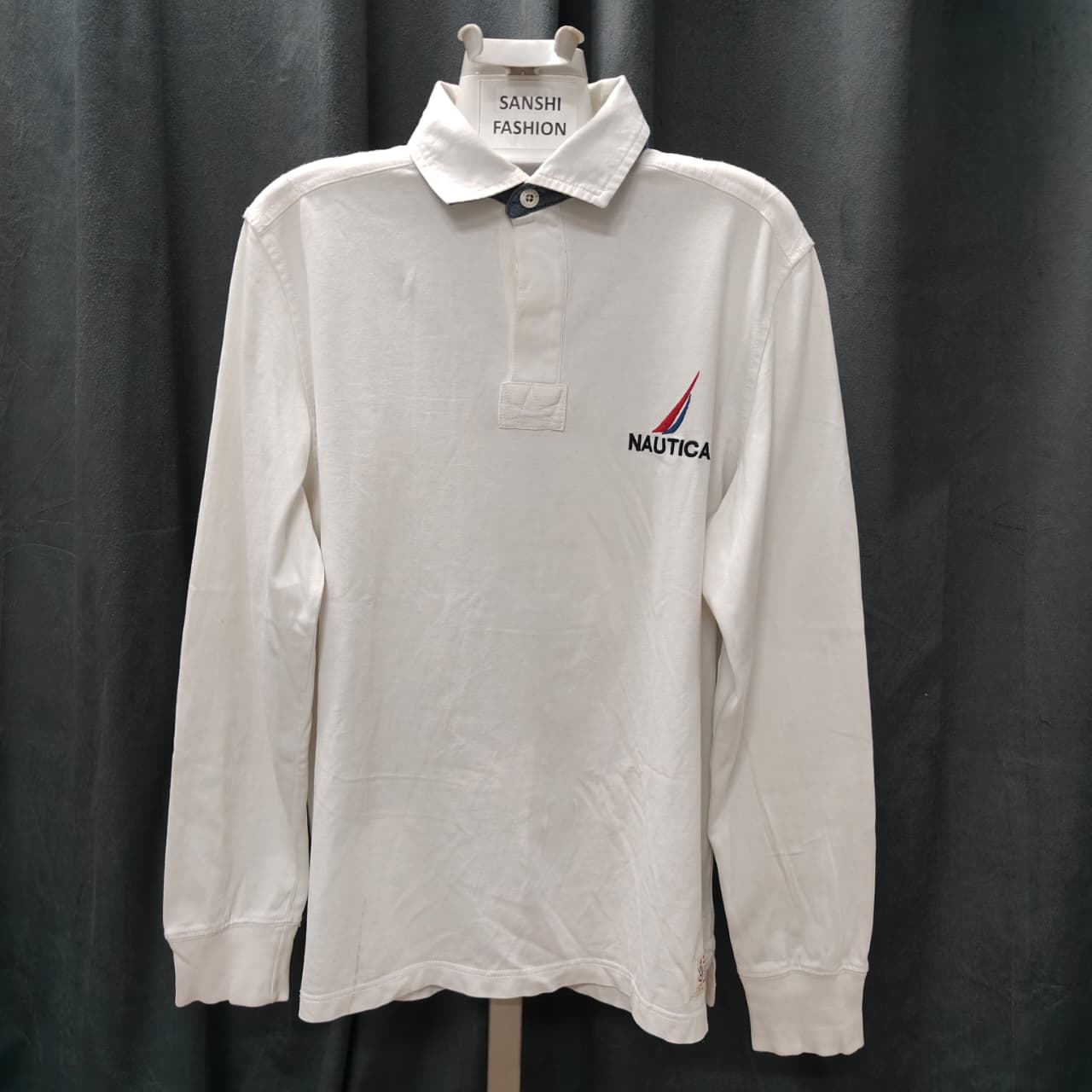 Nautica Men's Shirt - White (XL)