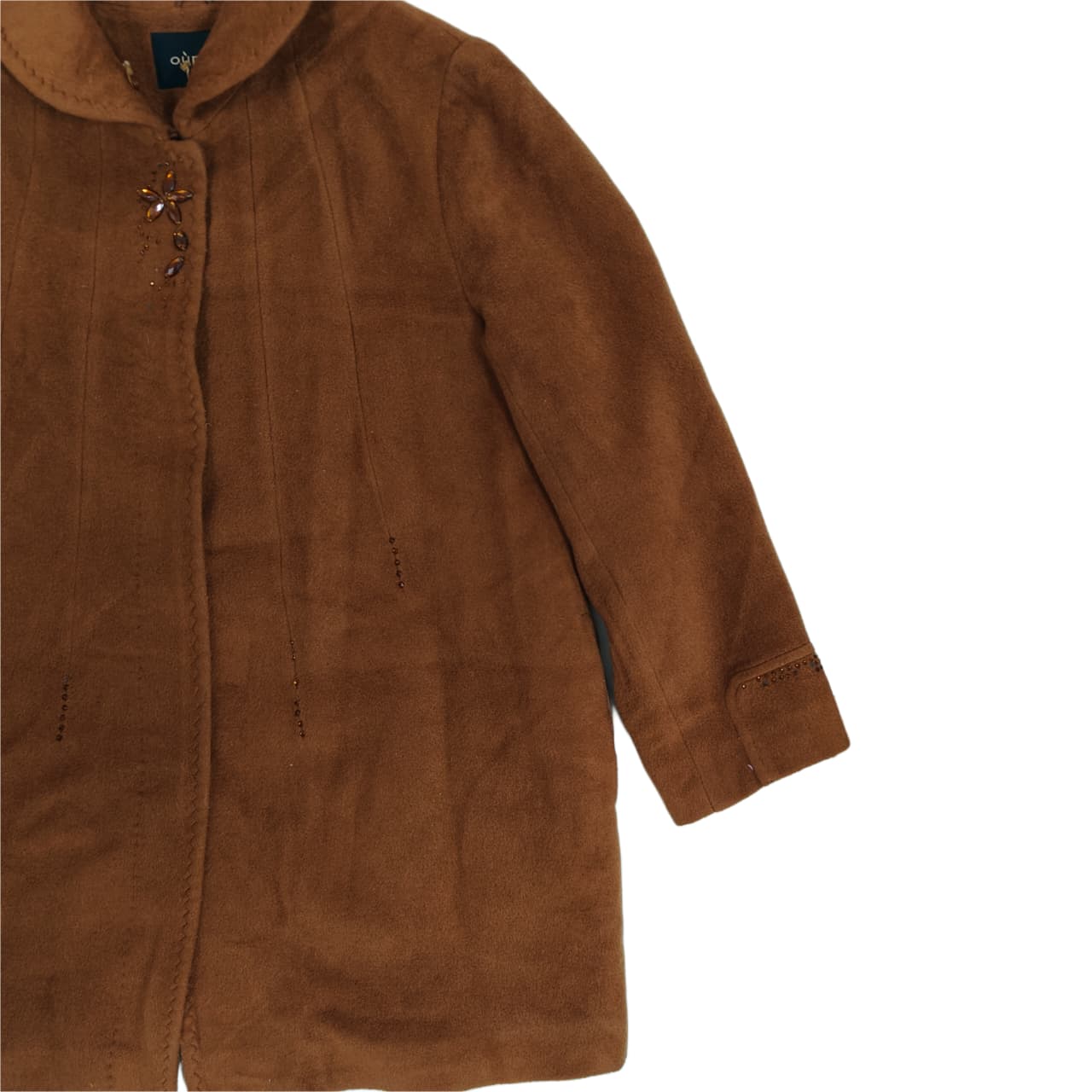 Women’s Coat - Brown (XL)