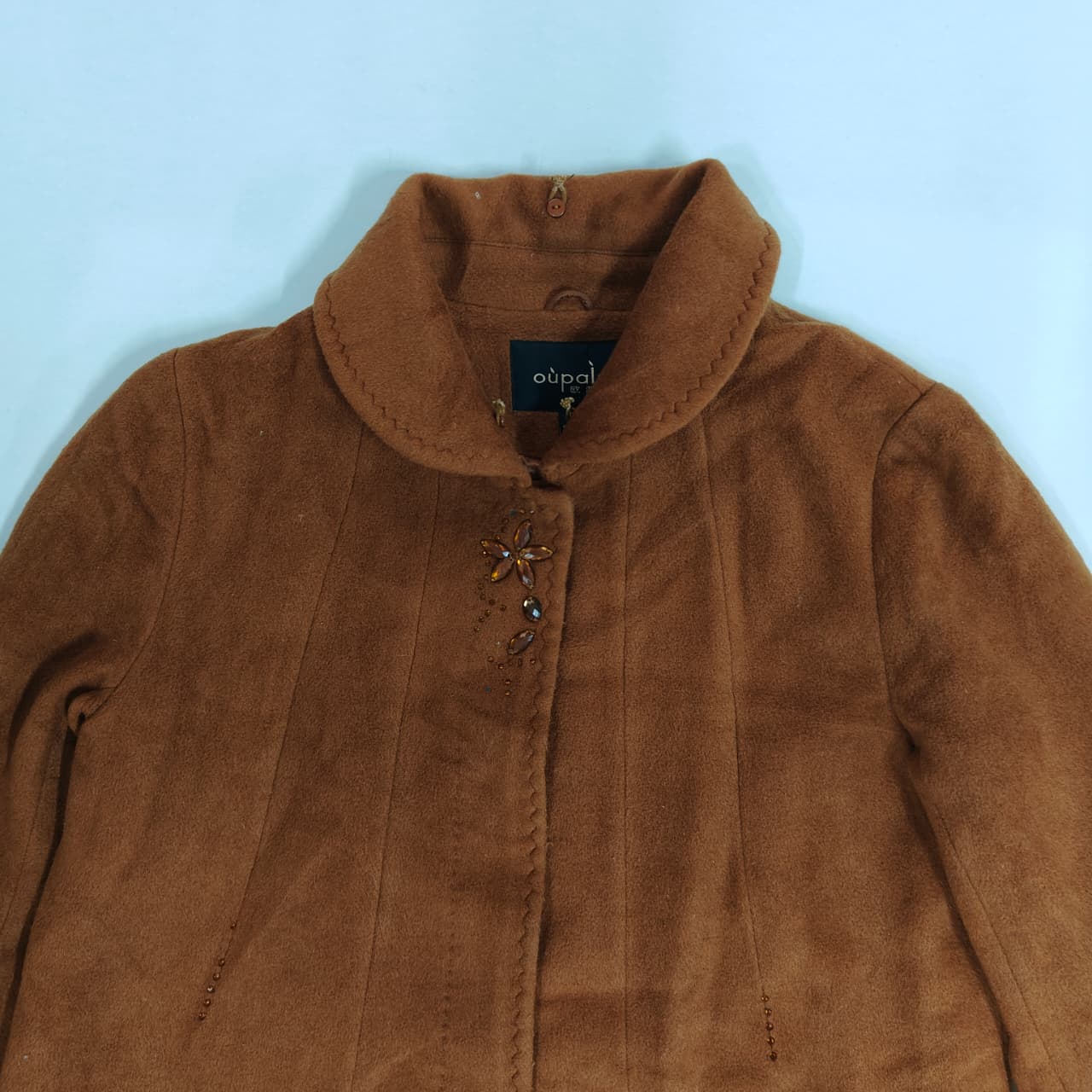 Women’s Coat - Brown (XL)