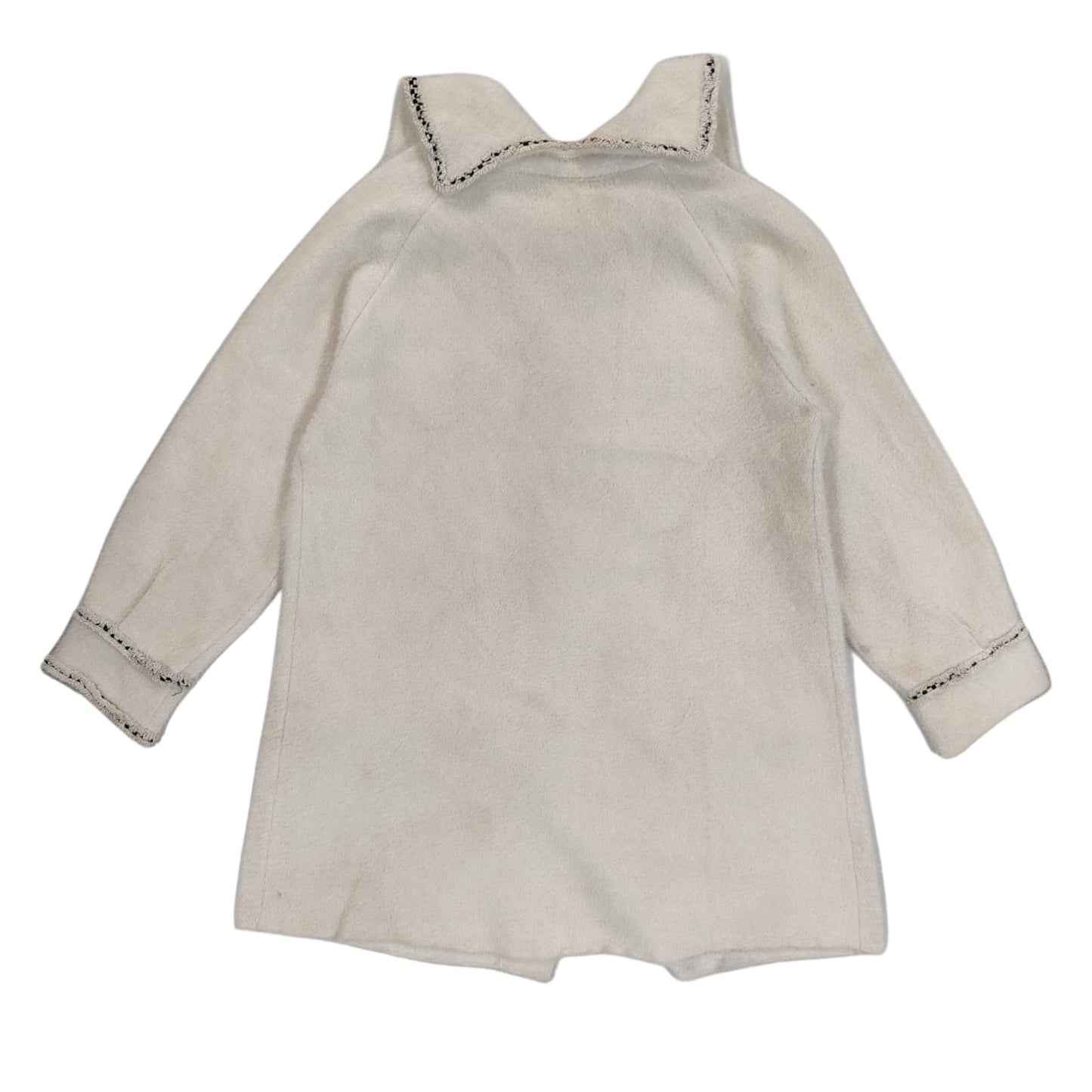 Women's Coat - Cream (L)