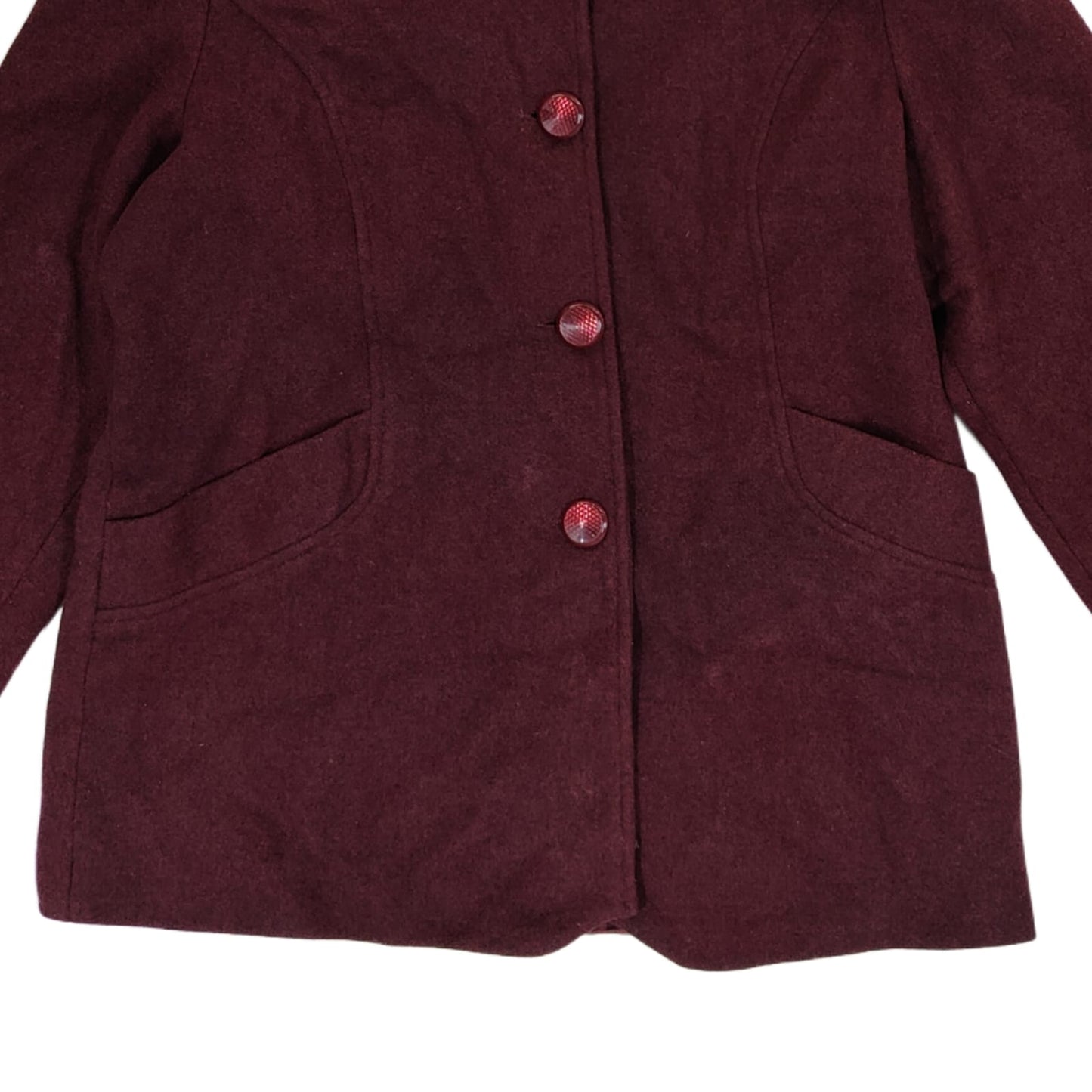 Women's Coat - Maroon (3XL)