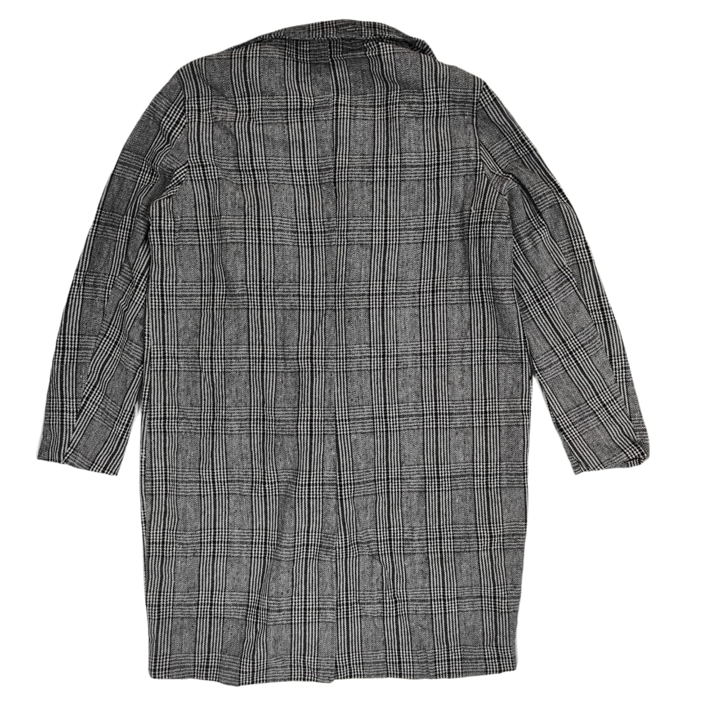 Women's Coat - Black & White Checkered (4XL)