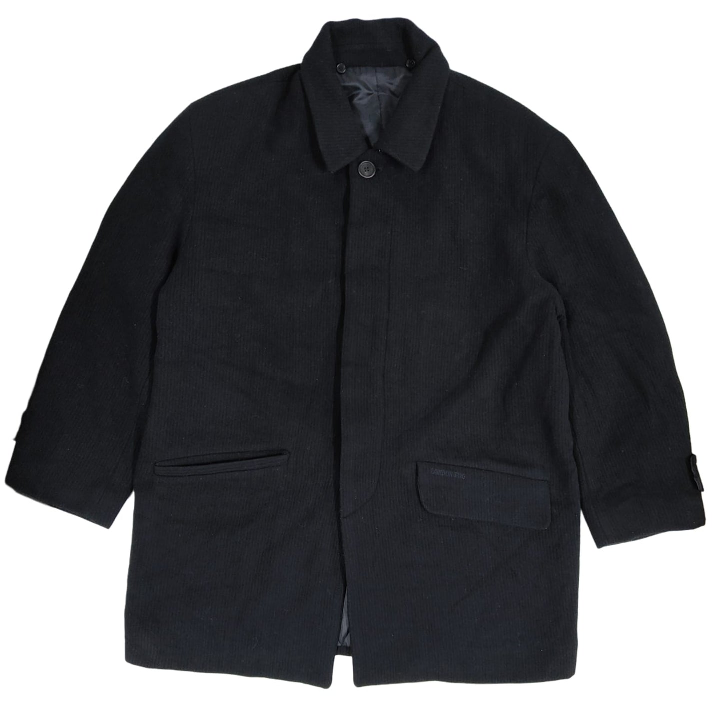 Men's Coat - Black(4XL)