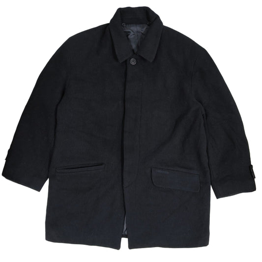 Men's Coat - Black(4XL)