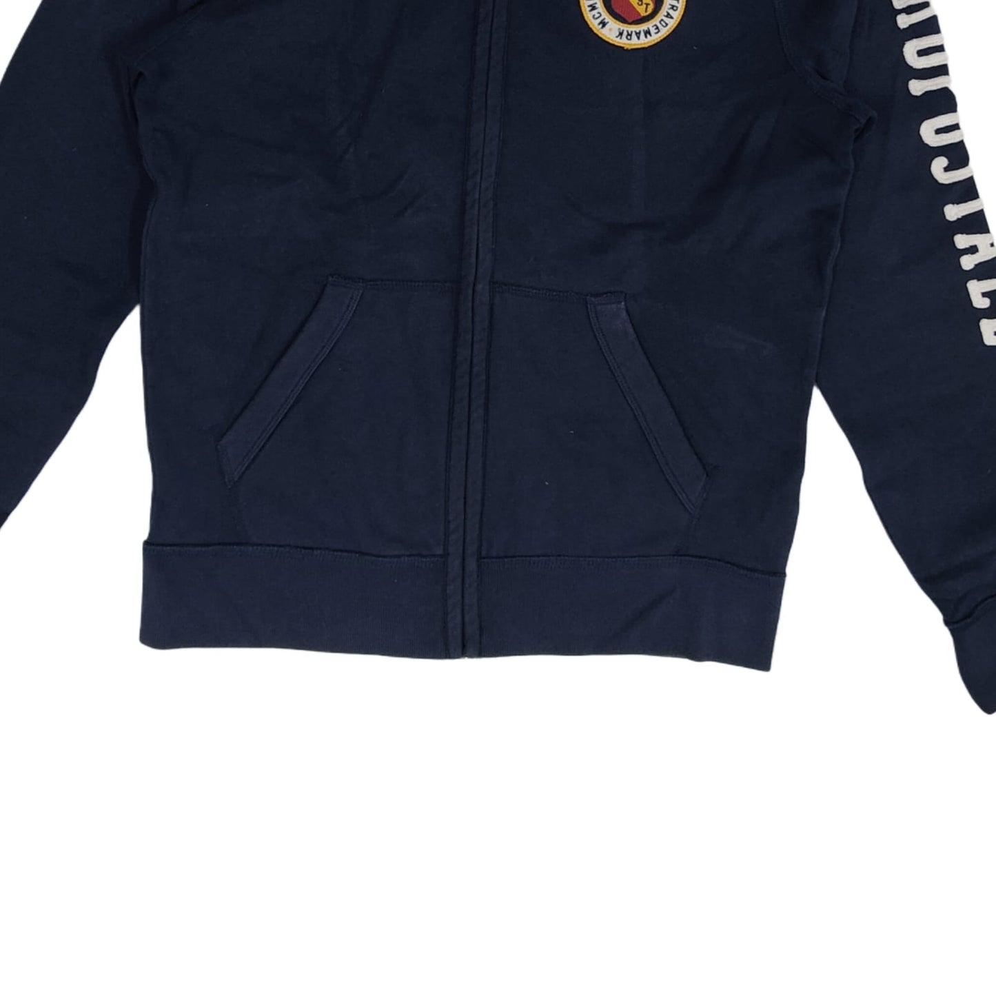 Aéropostale Men's Hooded Jacket - Navy Blue (L)