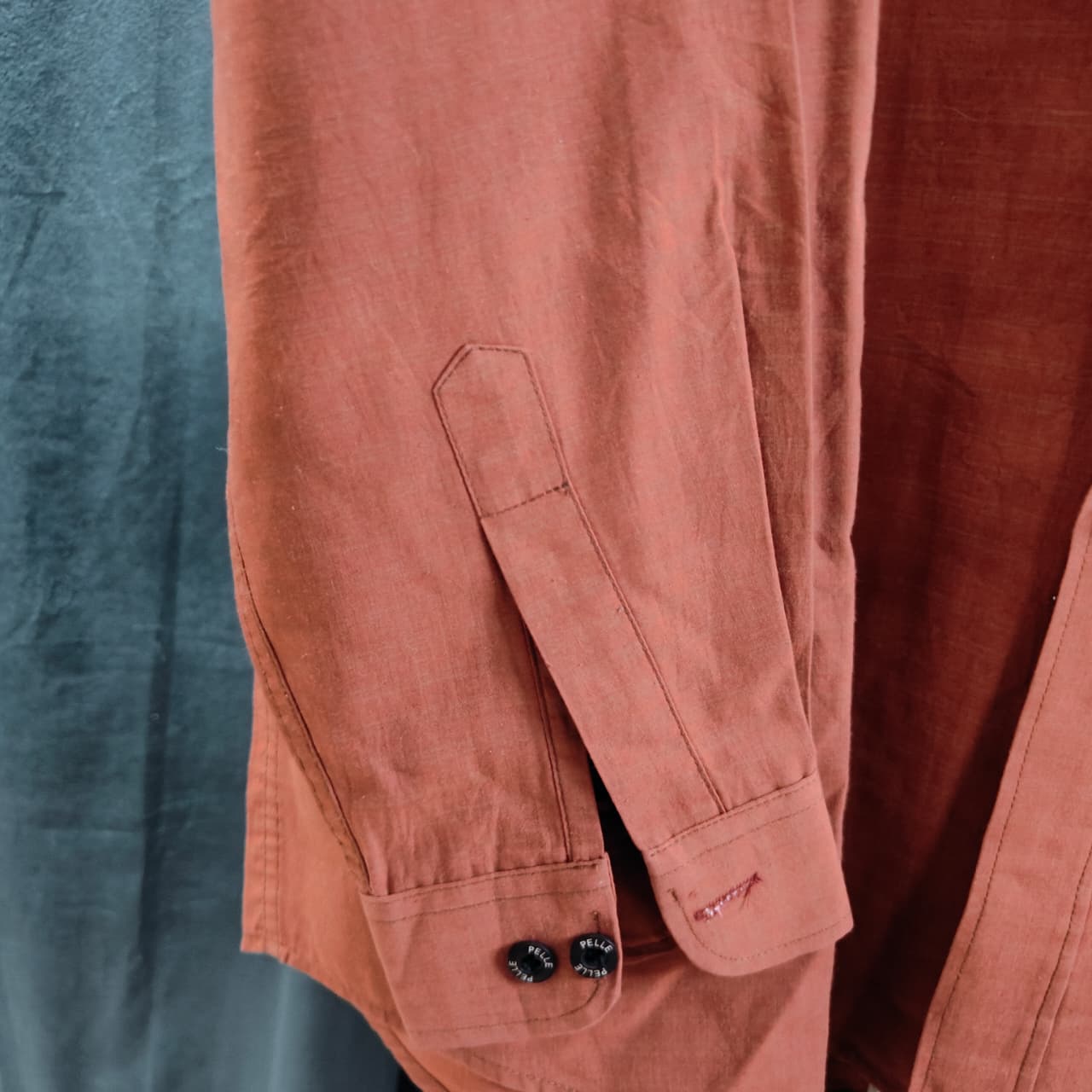 Pelle Pelle Men's Shirt- Orange (5XL)