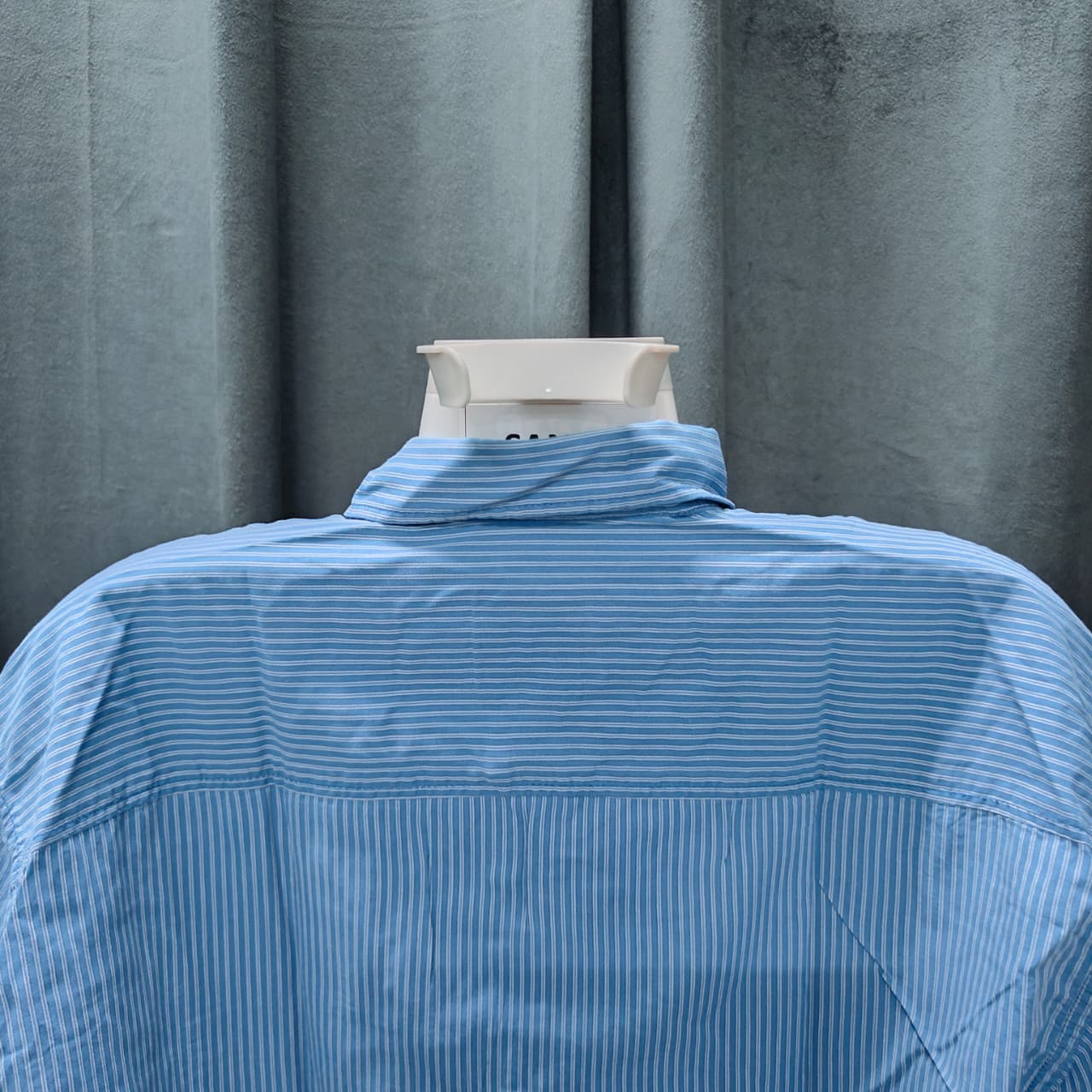 Tom Tailor Men's Shirt- Navy Striped (4XL)