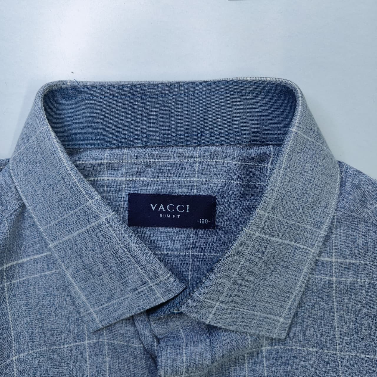 VACCI Women's Shirt- Dark Sky Blue(L)