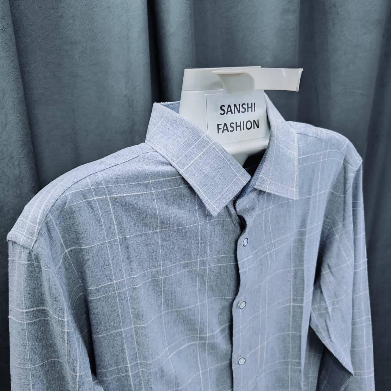 VACCI Women's Shirt- Dark Sky Blue(L)