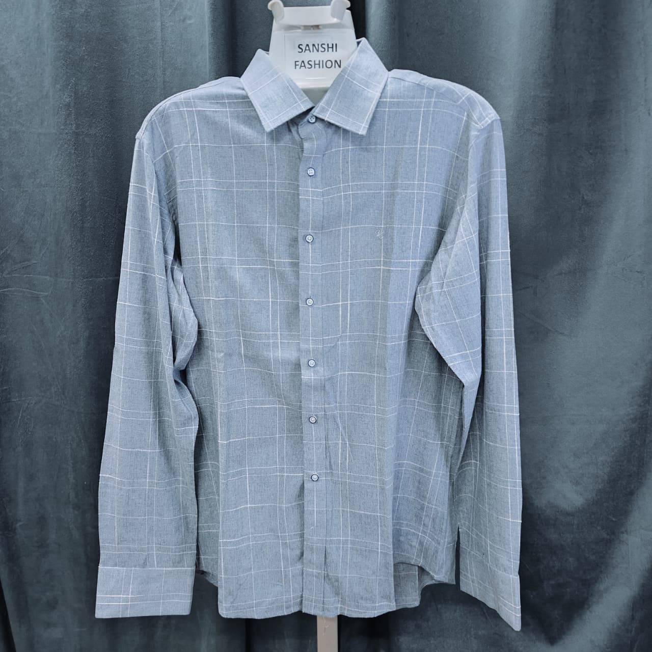 VACCI Women's Shirt- Dark Sky Blue(L)