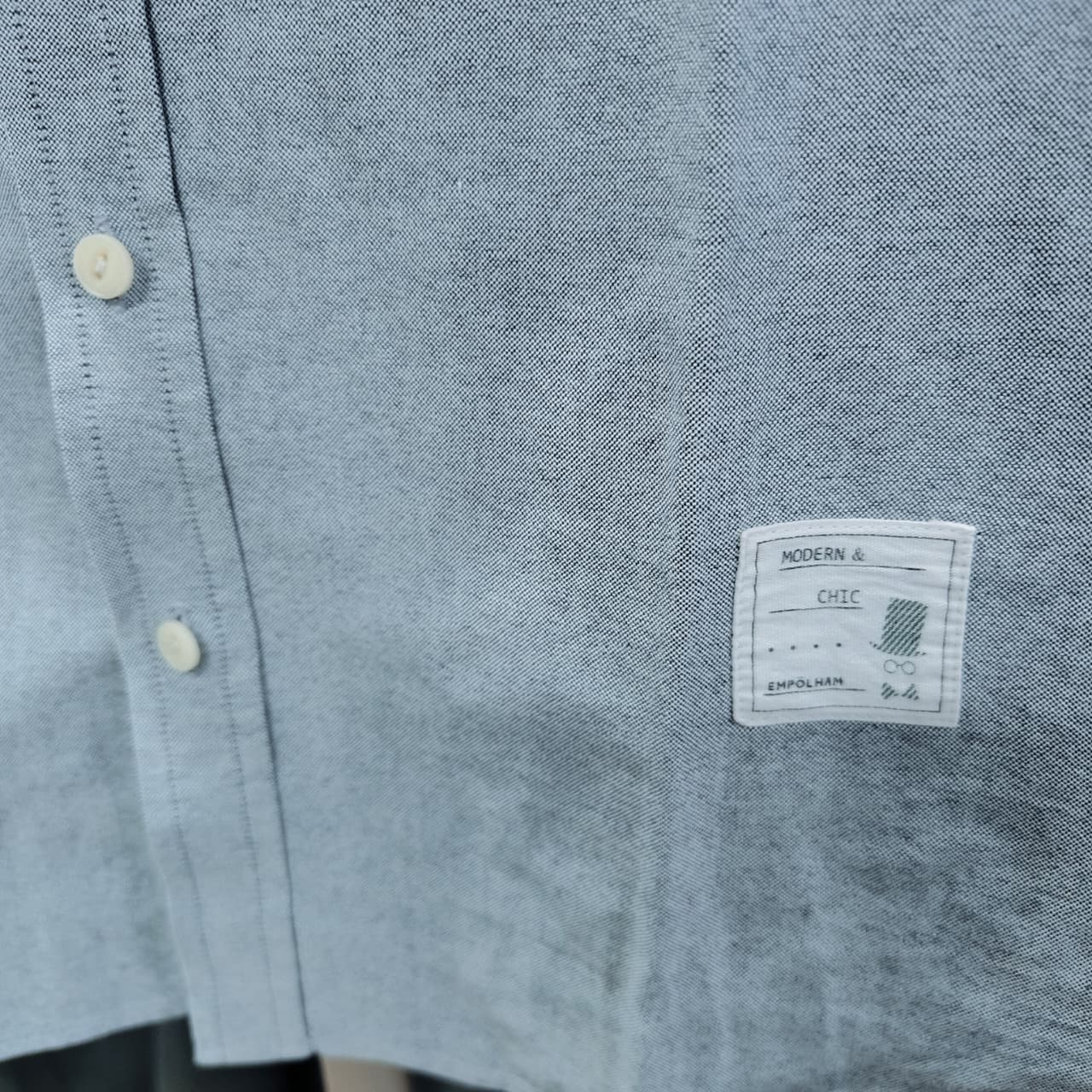 Men's Shirt- Light Sky Blue(M)