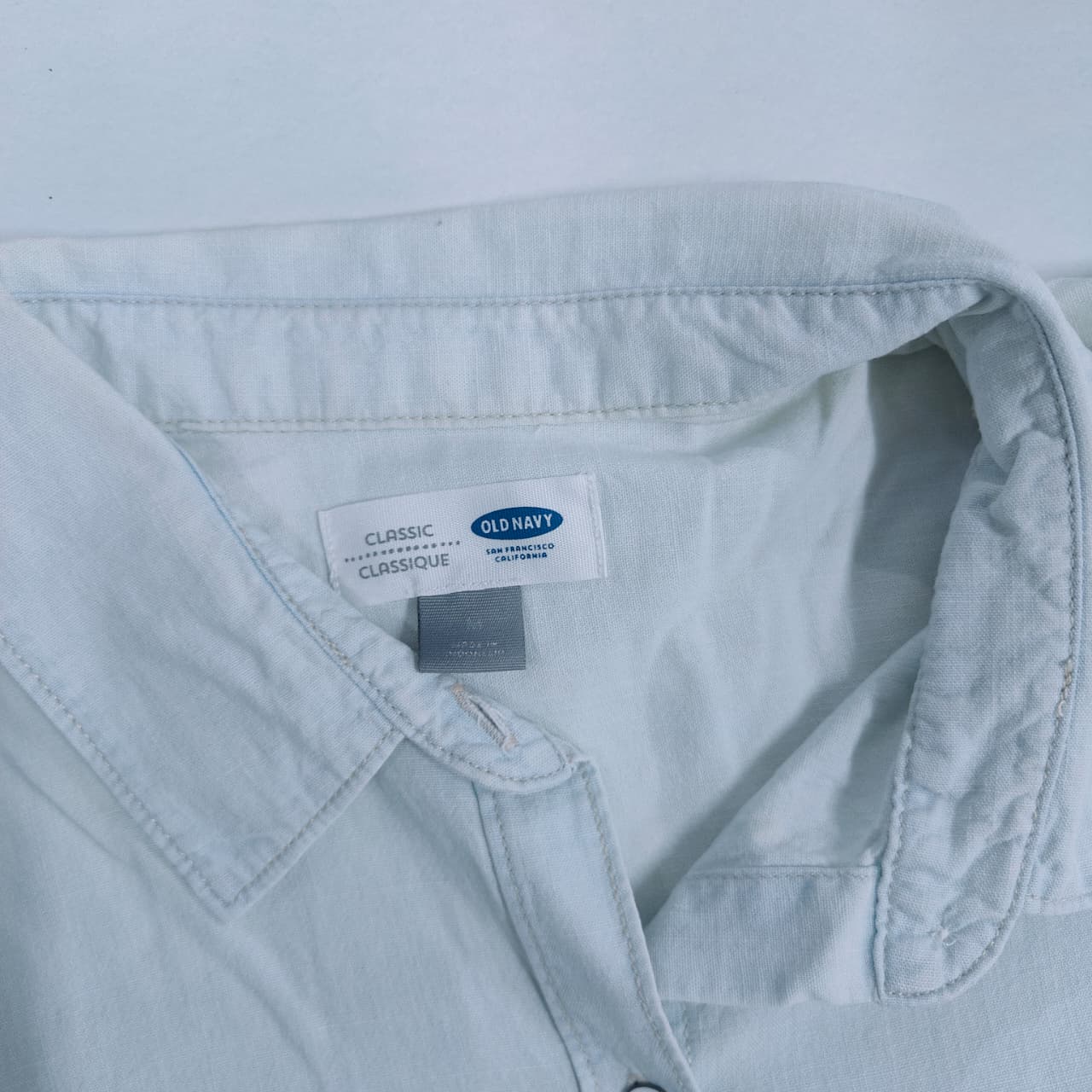 Old Navy Men's Shirt- Sky Blue(L)