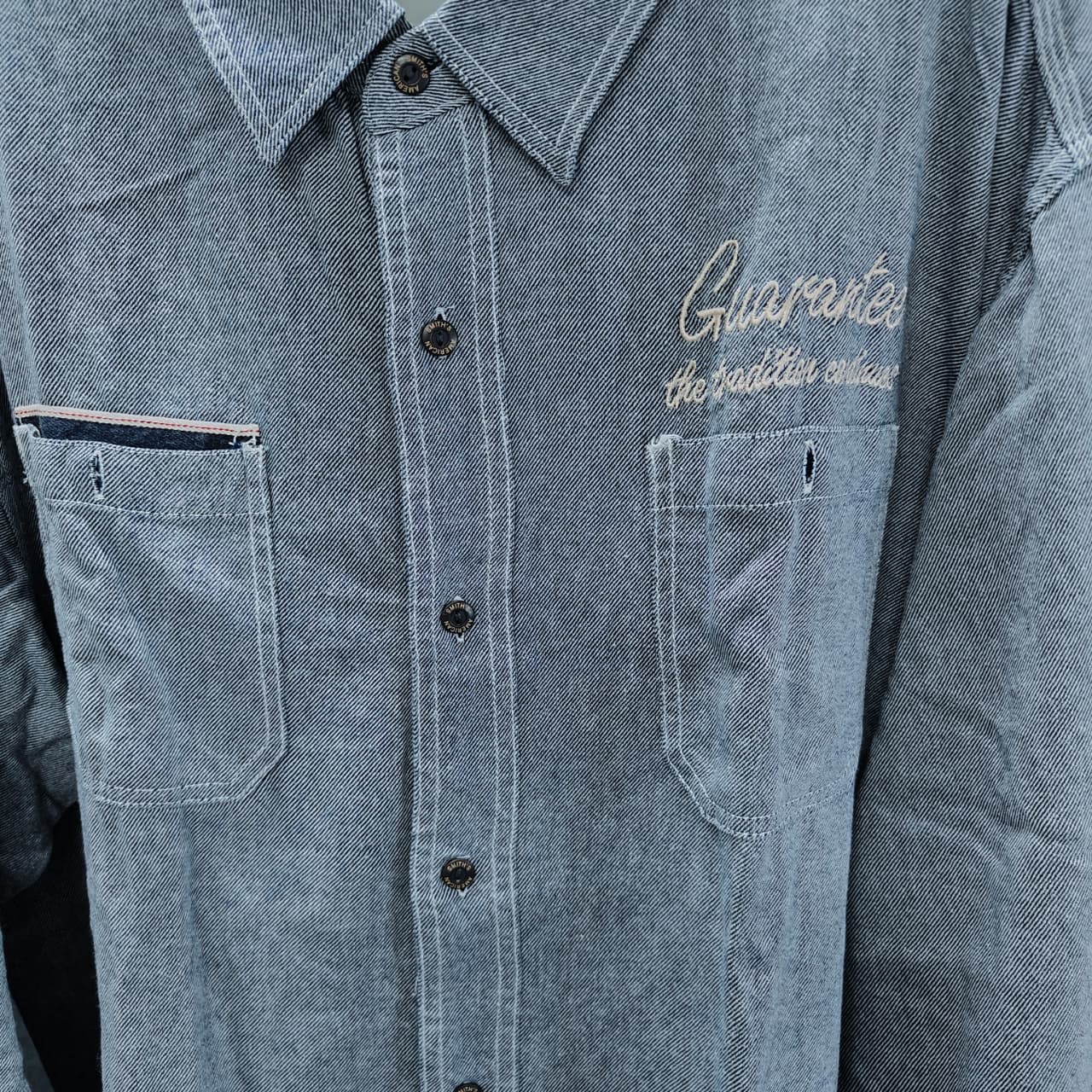 SMITH'S Men's Shirt- Navy Blue(5XL)